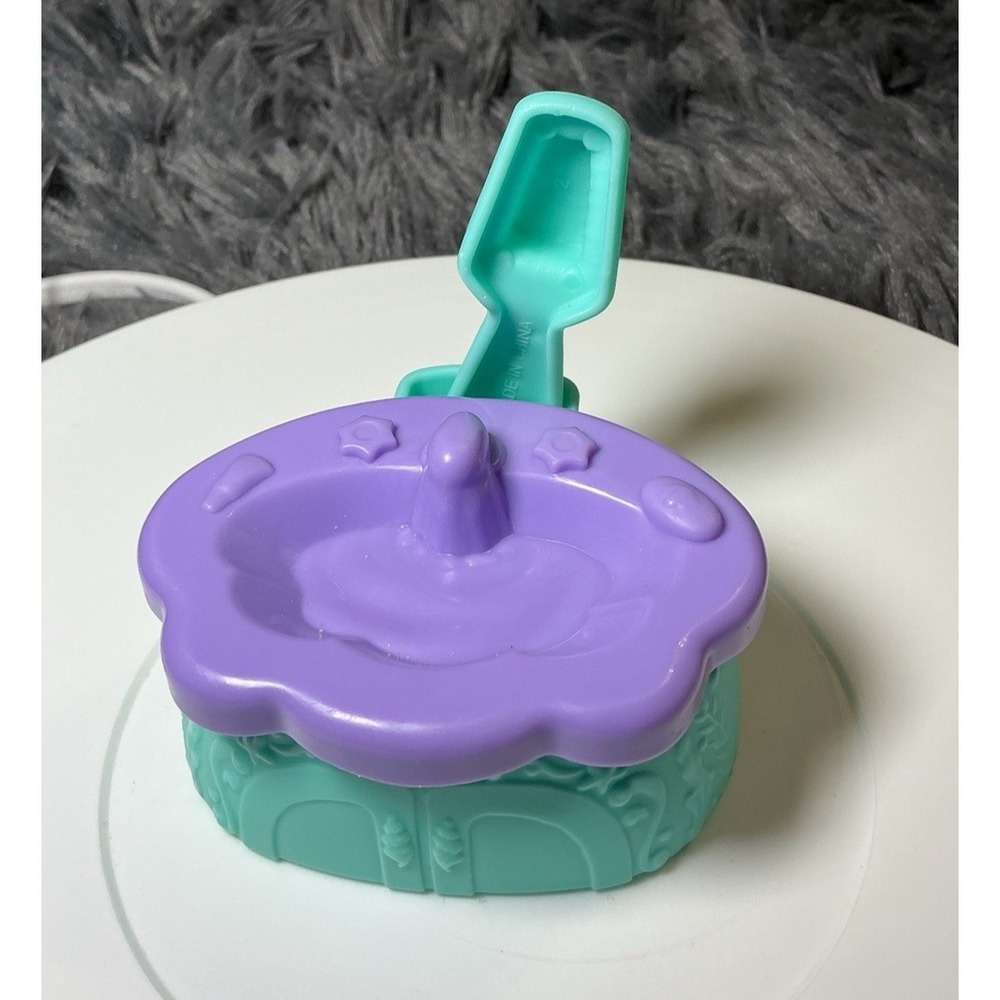 Fisher‎ Price Little People Ariel mermaid Bathroom Sink /Brush Shell Parts
